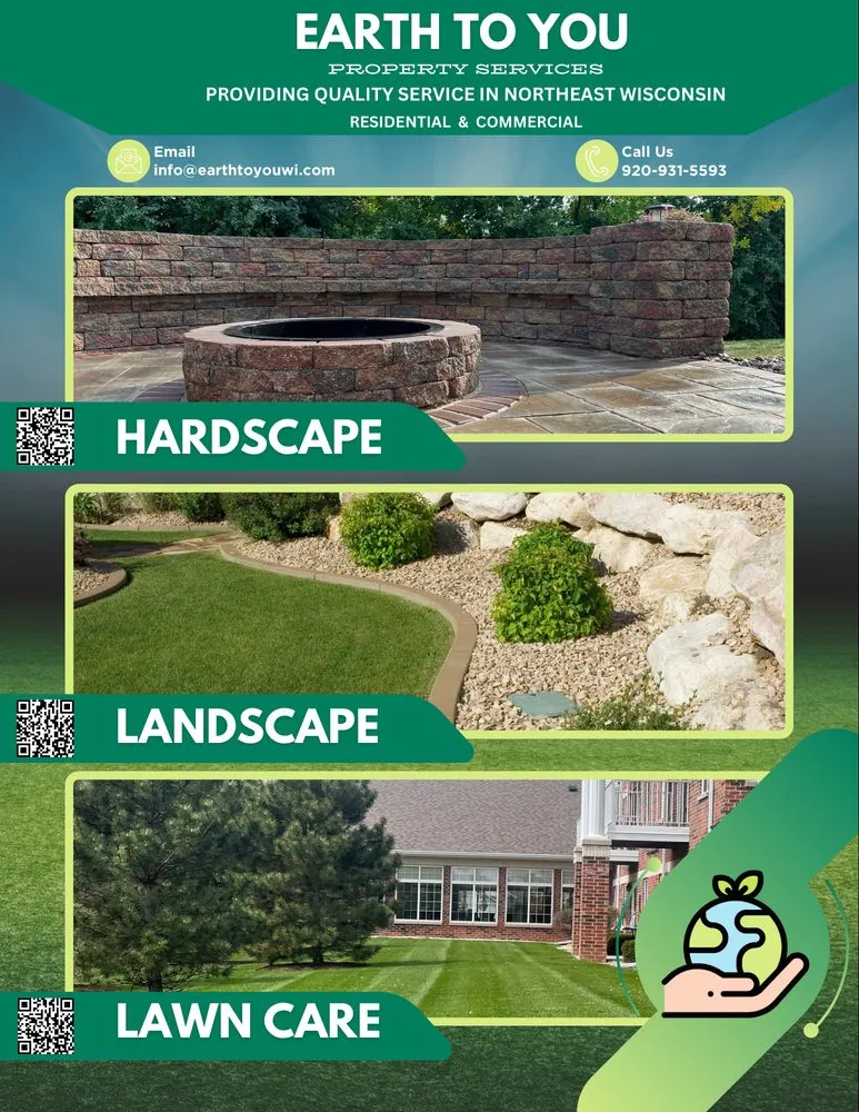 Affordable garden landscaping for year-round maintenance across Green Bay, WI - Earth To You