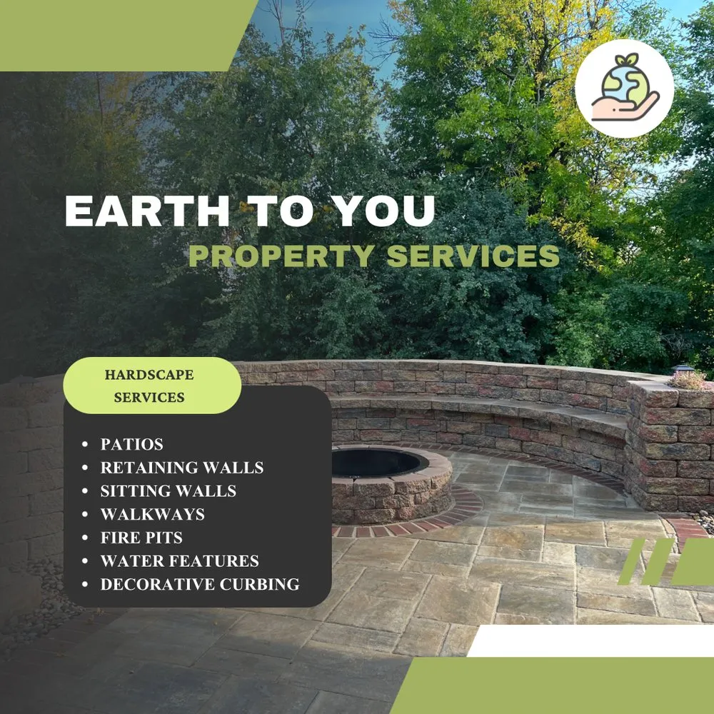 Custom lawn care service for outdoor upgrades in Green Bay, WI by Earth To You