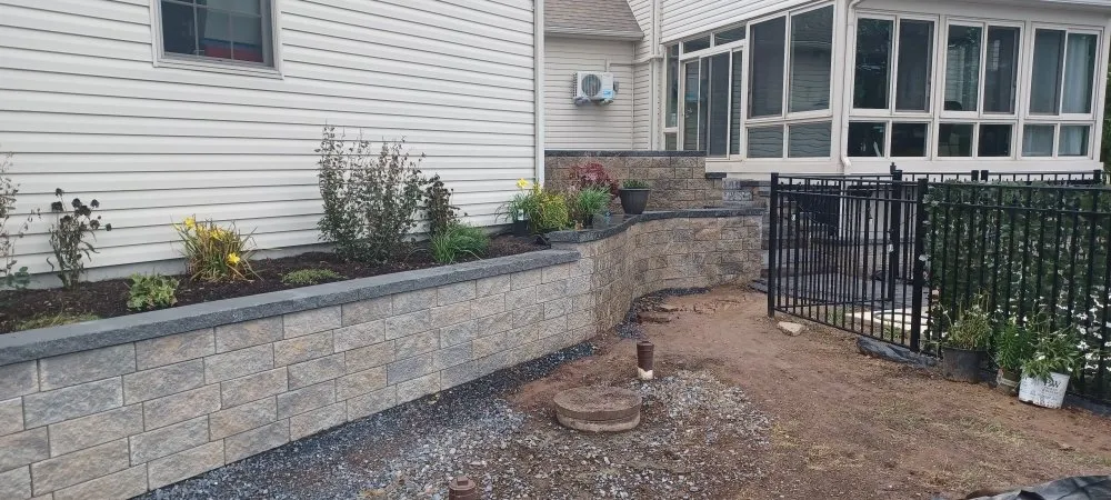 Professional yard cleanup service in New Cumberland, PA by Earth Tones Hardscape
