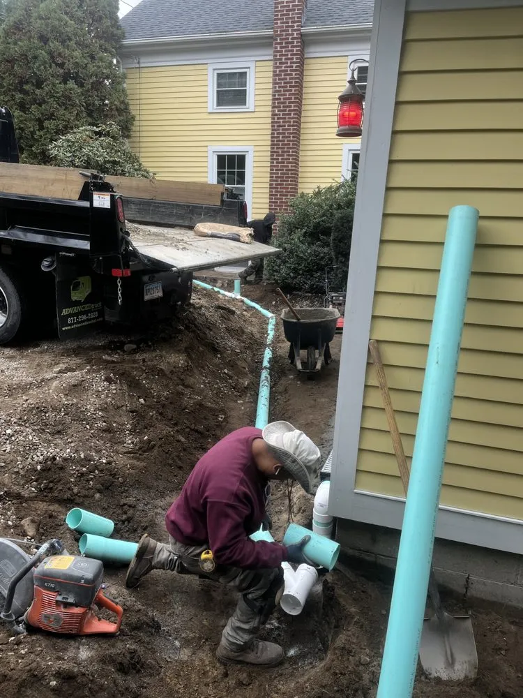 Professional yard cleanup service for outdoor upgrades in Mystic, CT by Earth, Turf, & Snow