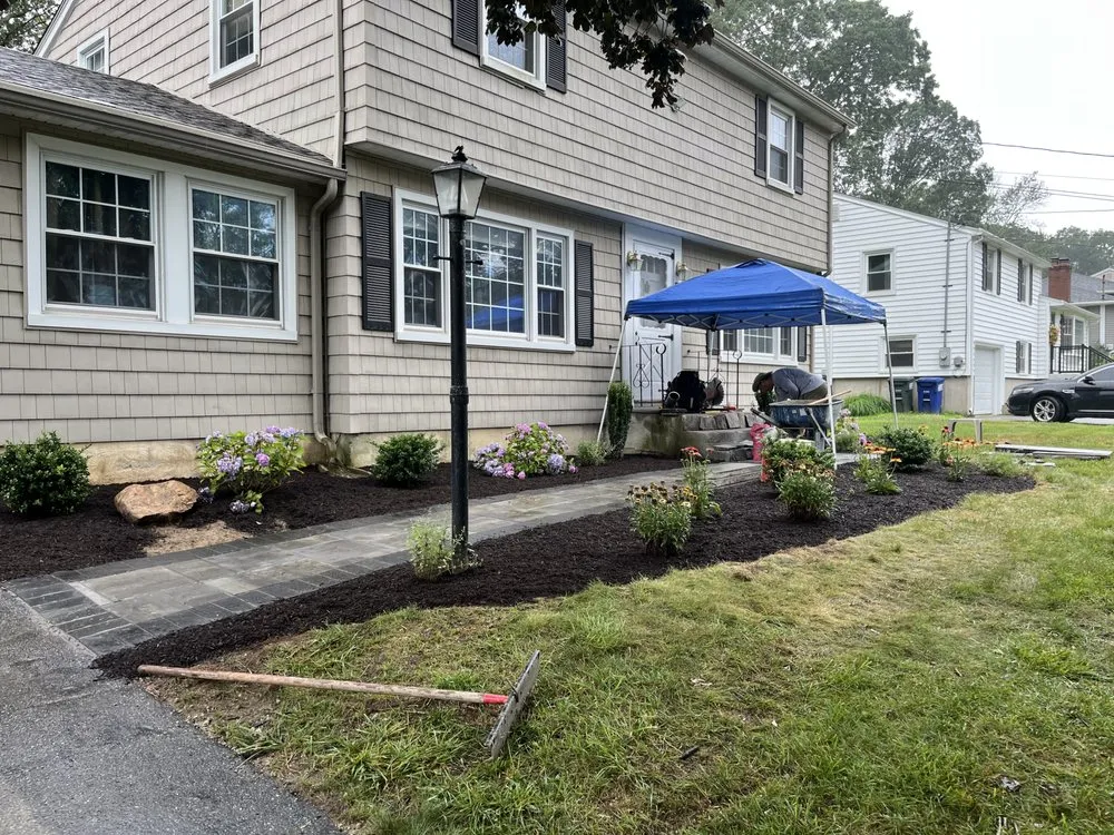 Local yard cleanup service in Mystic, CT - Earth, Turf, & Snow