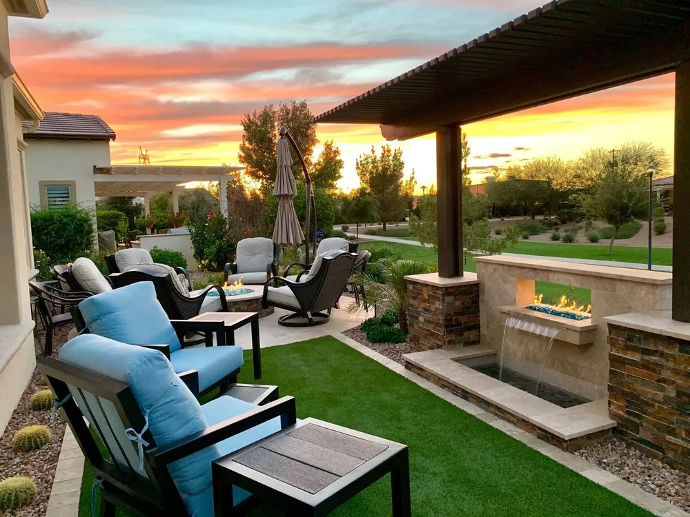 Expert landscape design experts serving Gilbert, AZ - Earth Water Fire Landscaping