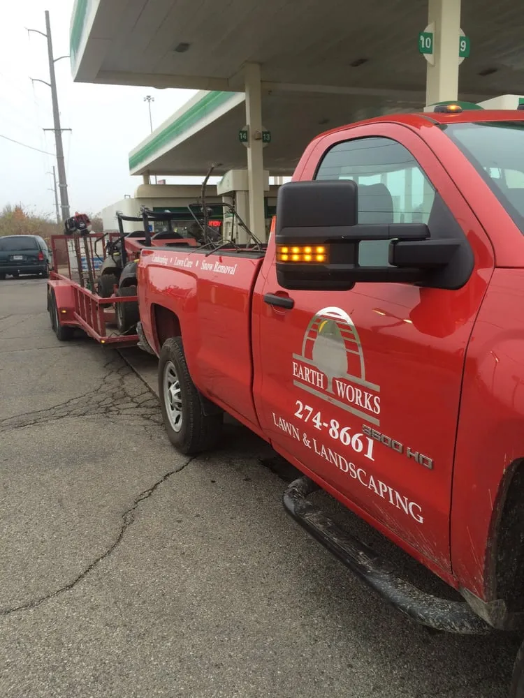 Custom outdoor landscaping for residential properties in Dayton, OH by Earth Works