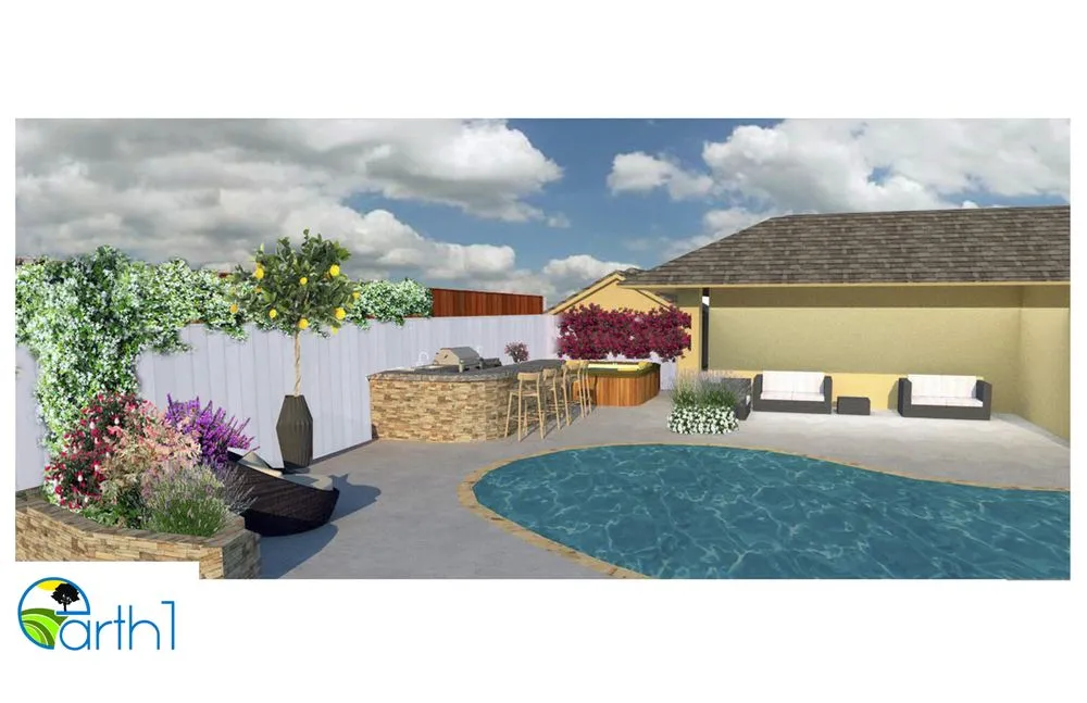 Local outdoor landscaping experts serving Huntington Beach, CA - Earth1