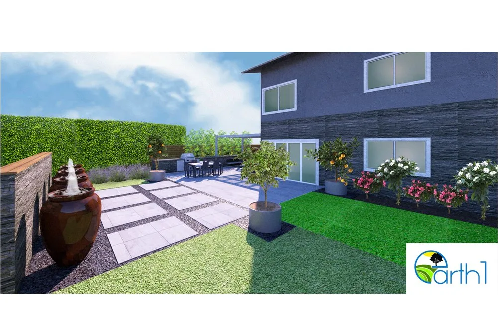 Professional yard cleanup service for homes across Huntington Beach, CA - Earth1