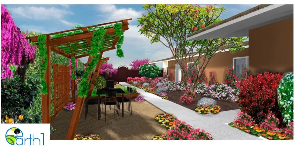 Expert landscape installation in Huntington Beach, CA by Earth1