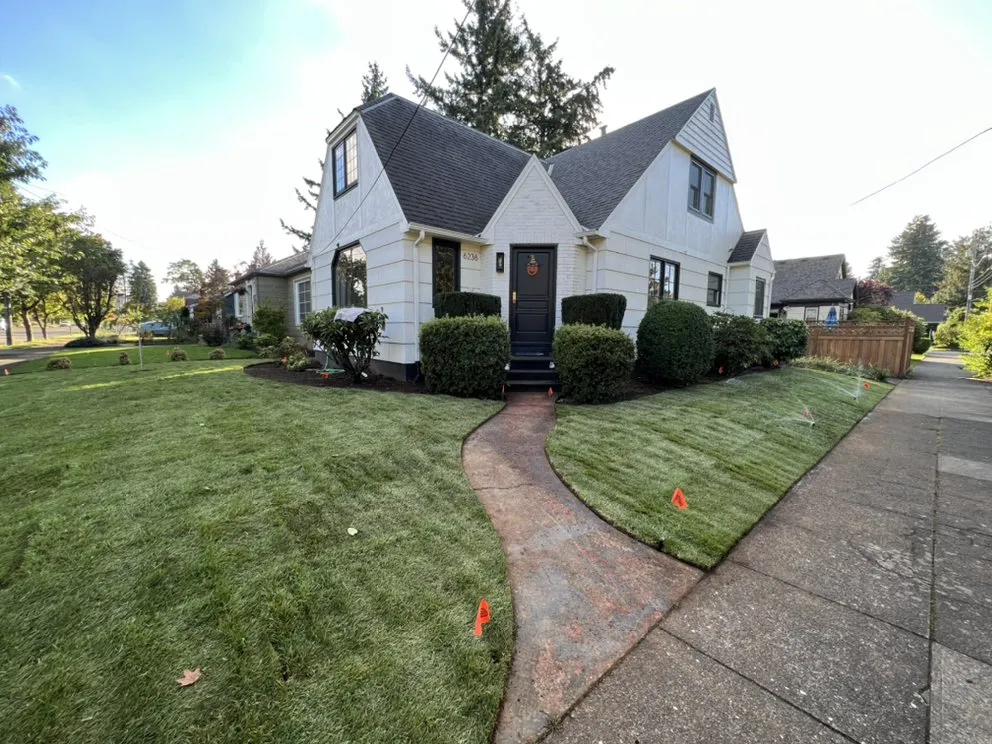 Affordable yard maintenance in Portland, OR by Earthborn Landscape Services