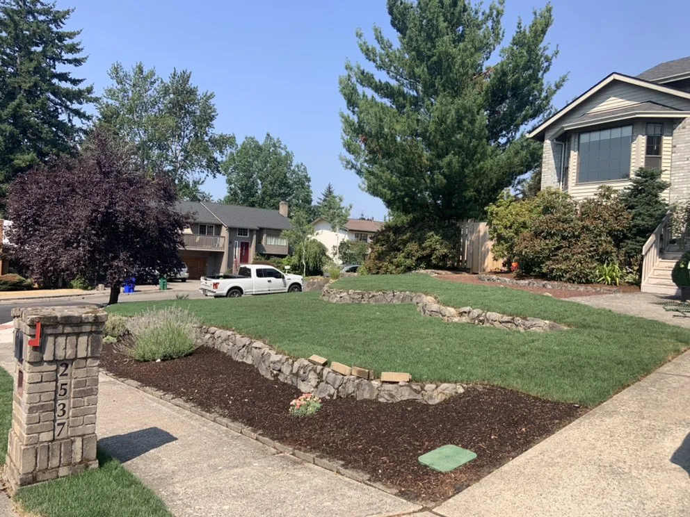 Reliable landscape installation in Portland, OR by Earthborn Landscape Services
