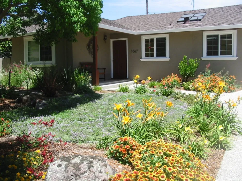 Trusted garden landscaping for residential properties in San Jose, CA by Earthcare Landscaping