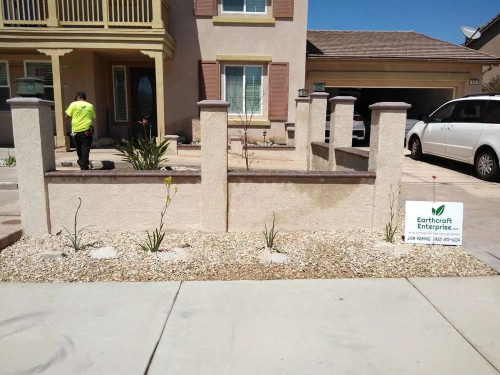 Professional lawn care service in Moreno Valley, CA by Earthcraft Enterprise