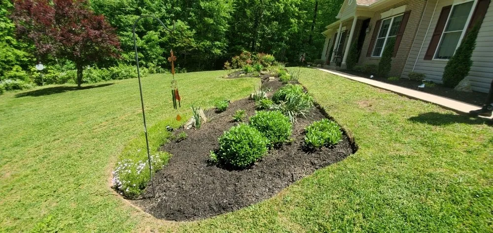 Professional landscape installation in Spotsylvania, VA by Earthly Contrasts Landscape Services