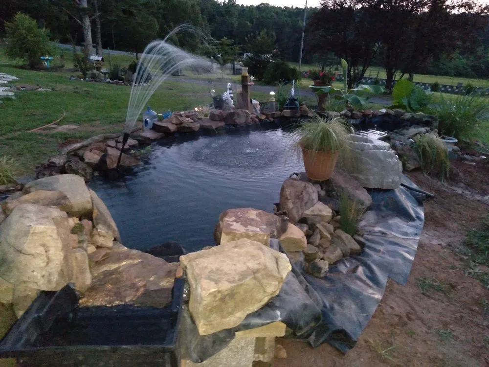 Custom landscape installation experts serving Boaz, AL - Earthly Creations And Water Wonders