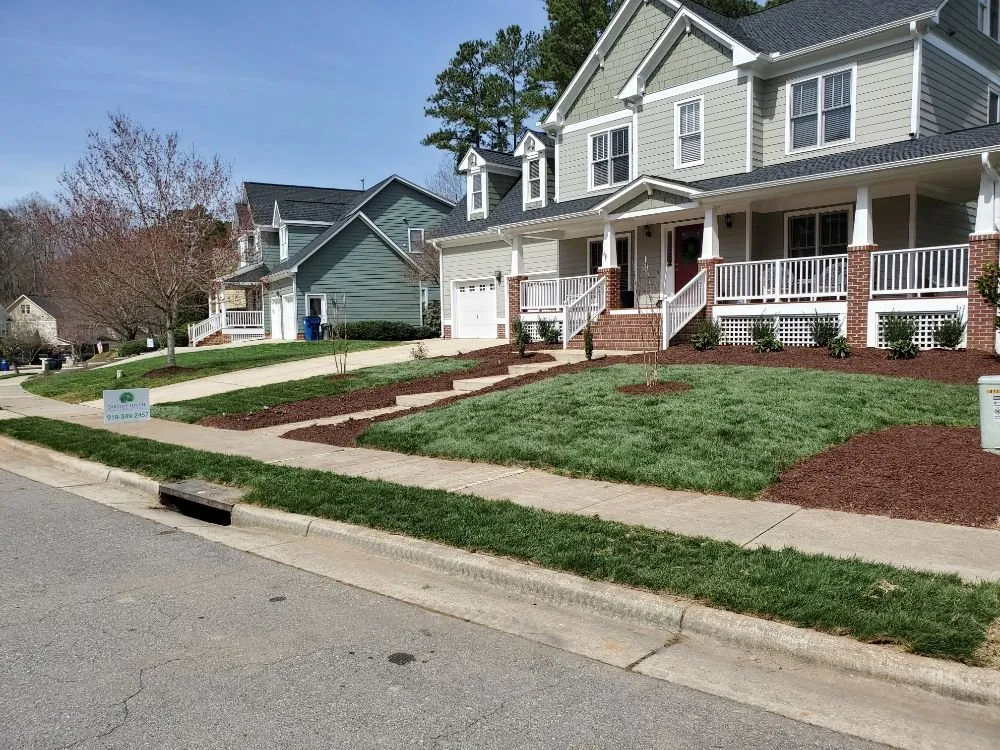 Reliable landscape installation for residential properties in Raleigh, NC by Earthly Touch