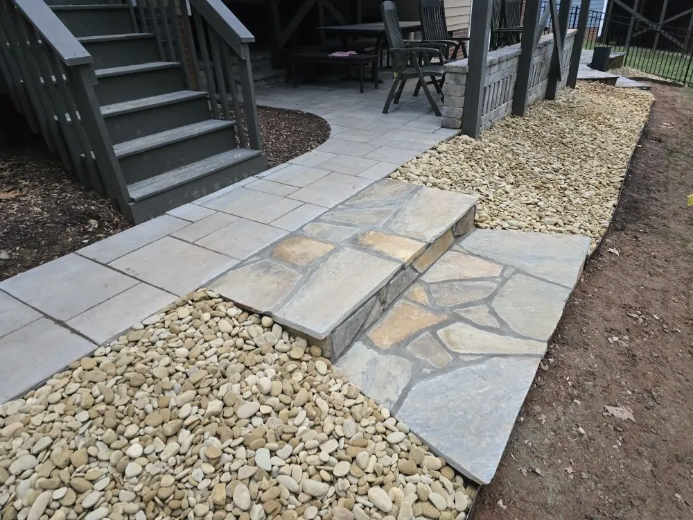 Professional landscape installation experts serving Raleigh, NC - Earthly Touch