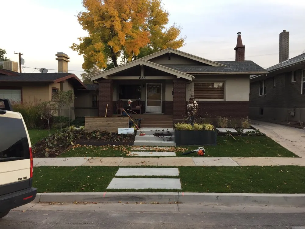 Professional residential landscaping for residential properties in Salt Lake City, UT by Earthology Landscape