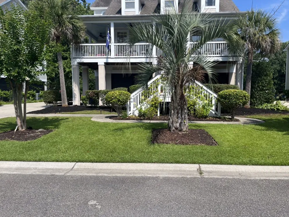 Top-rated lawn mowing service for residential properties in Myrtle Beach, SC by Earths Living Landscaping