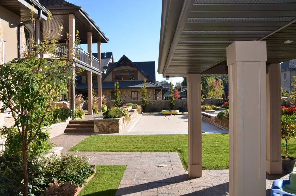 Professional outdoor landscaping in Salt Lake City, UT by Earthscapes
