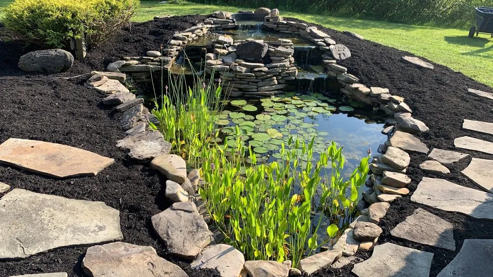 Reliable outdoor landscaping with custom design in Irving, NY by Earthscore Excavating