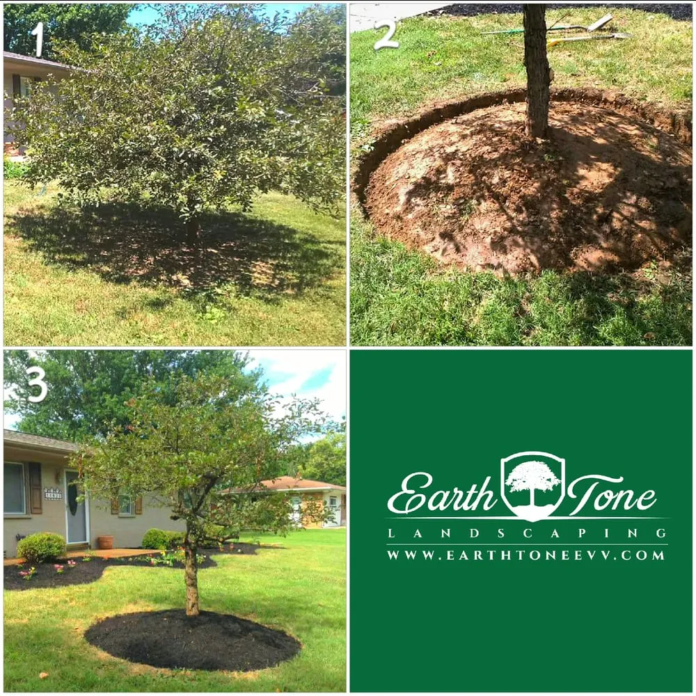Custom outdoor landscaping with custom design in Newburgh, IN by Earthtone