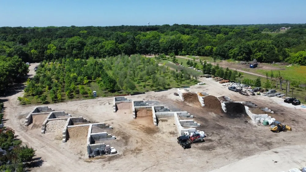 Local outdoor landscaping for year-round maintenance in Midlothian, TX by Earthtones Greenery