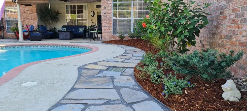 Affordable landscaping services near you in Lafayette, LA by Earthware Landscape and Design
