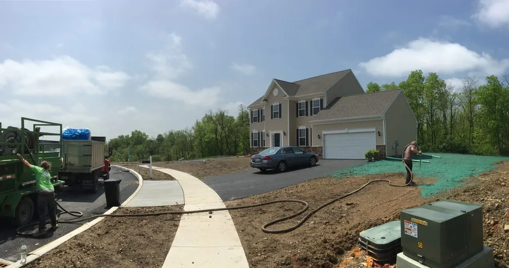 Custom outdoor landscaping with custom design across Grantville, PA - Earthworkers Landscaping
