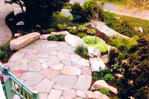 Custom landscaping services for year-round maintenance across Rockport, MA - Earthworks Constructors