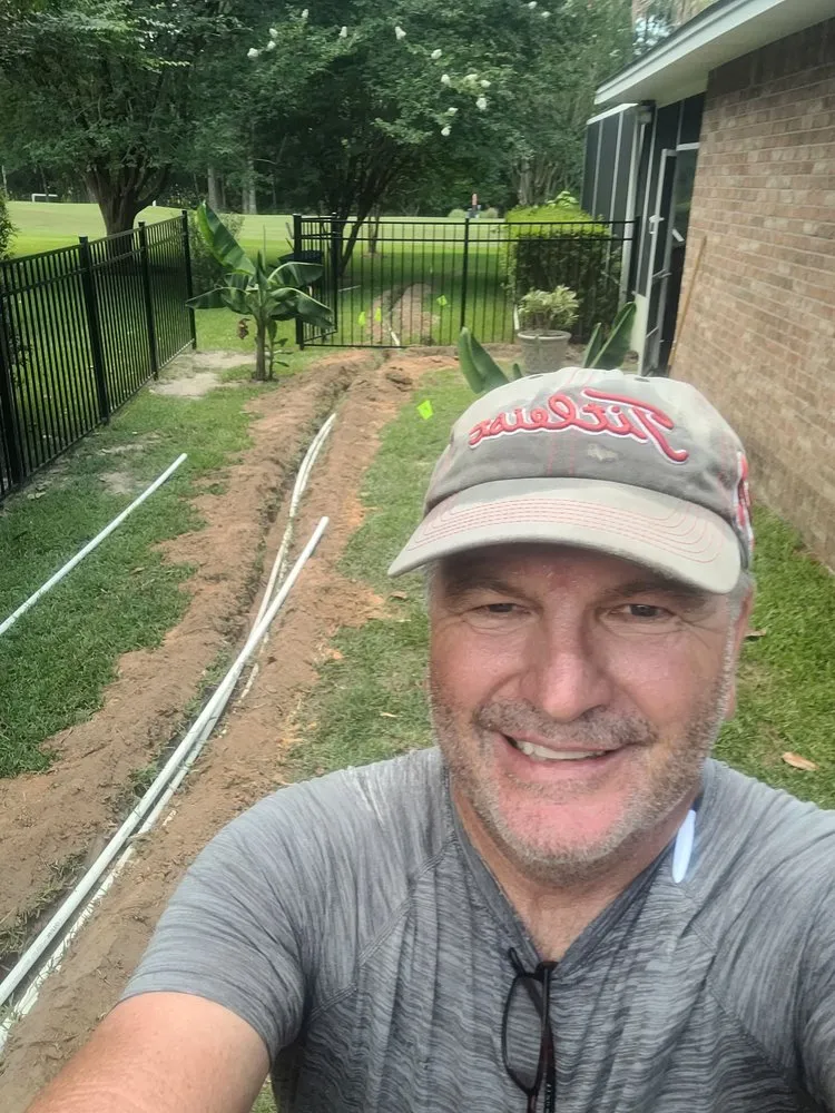 Custom lawn care service for outdoor upgrades across Pass Christian, MS - Earthworks Design, Inc