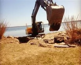 Custom lawn mowing service for beautiful yards in East Hampton, NY by Earthworks