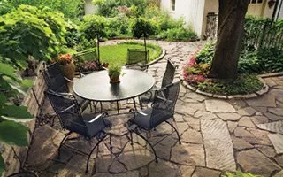 Professional residential landscaping for homes in Fairfax, VA by Earthworks