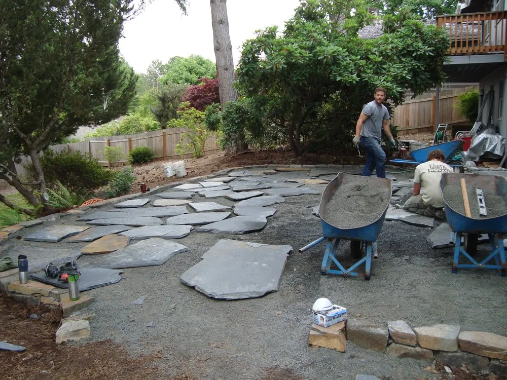 Custom landscape design in Eugene, OR by Earthworks Landscape and Design