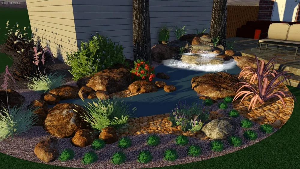 Professional landscape installation experts serving Houston, TX - Earthworks Landscape and Maintenance