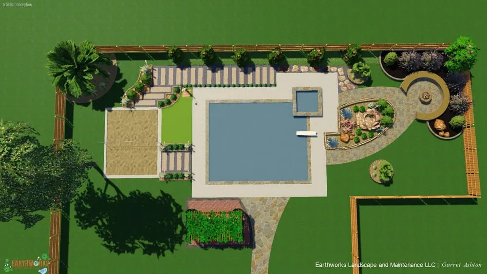 Custom landscaping services experts serving Houston, TX - Earthworks Landscape and Maintenance