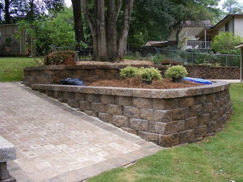 Custom yard maintenance for residential properties in Fortson, GA by Earthworks Landscape