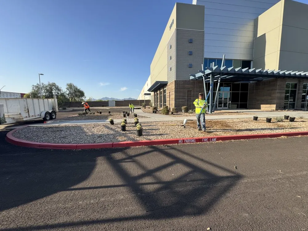 Reliable yard maintenance experts serving Higley, AZ - Earthworks Landscape Solutions
