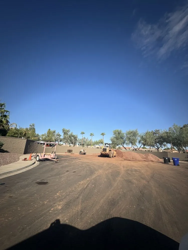 Expert yard cleanup service in Higley, AZ by Earthworks Landscape Solutions