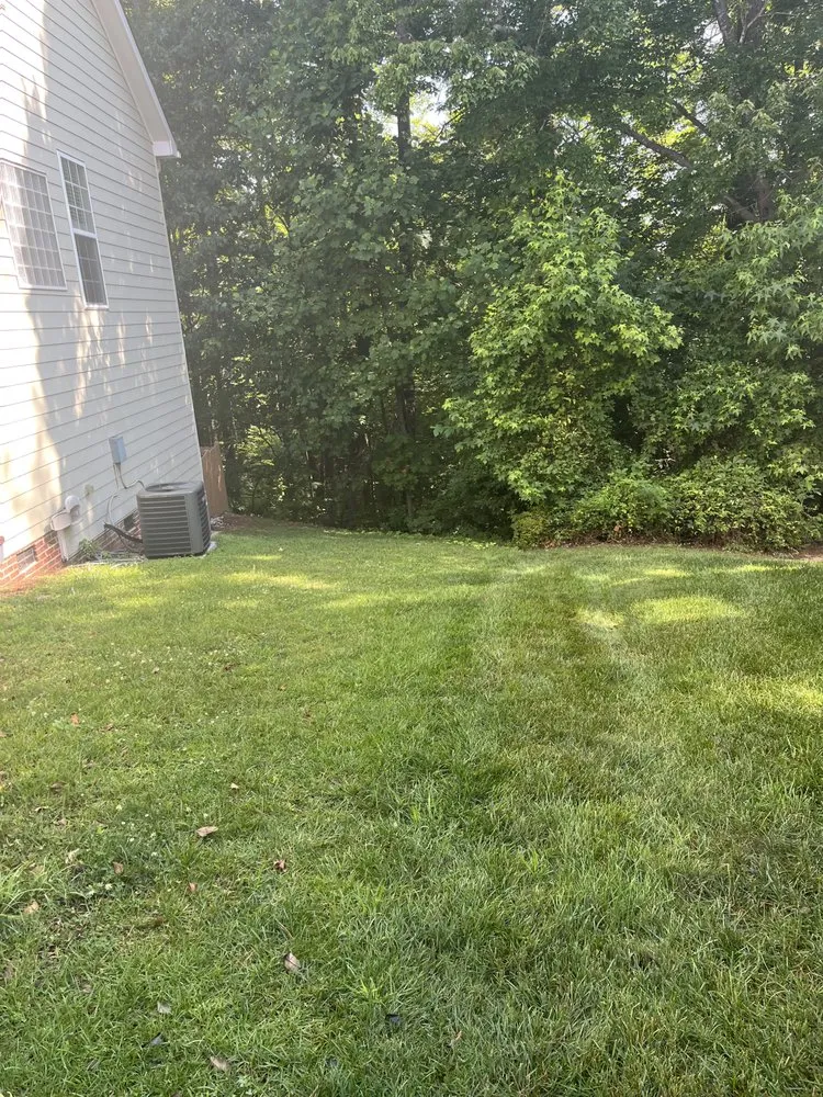 Custom lawn mowing service for homes across Knightdale, NC - Earthworks Landscaping