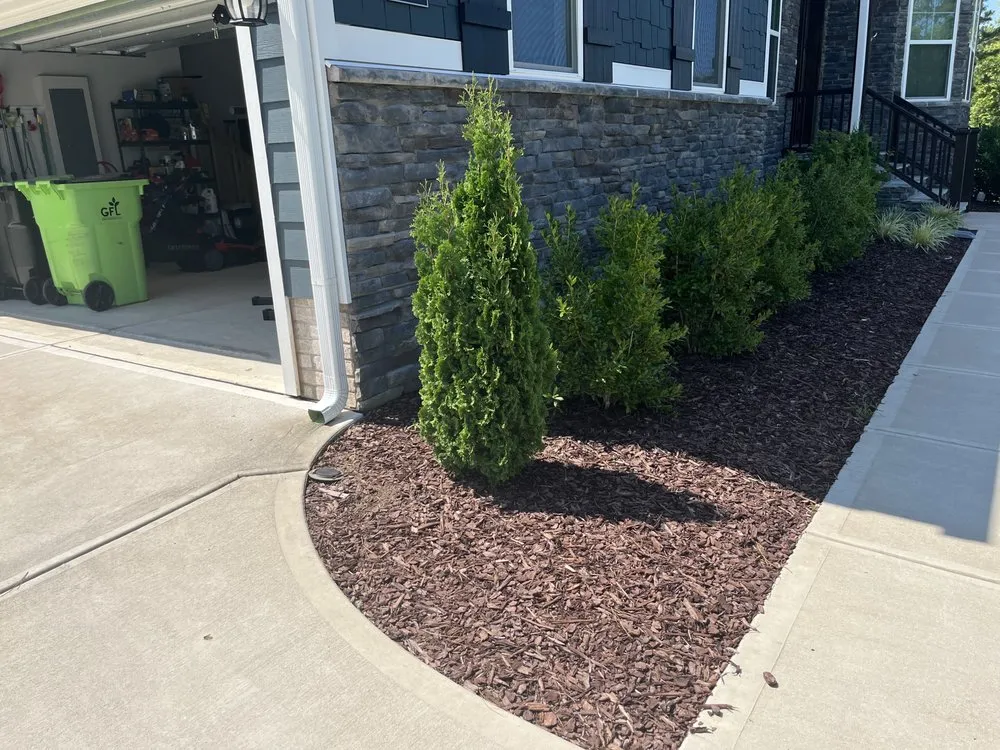 Top-rated lawn mowing service for year-round maintenance across Knightdale, NC - Earthworks Landscaping