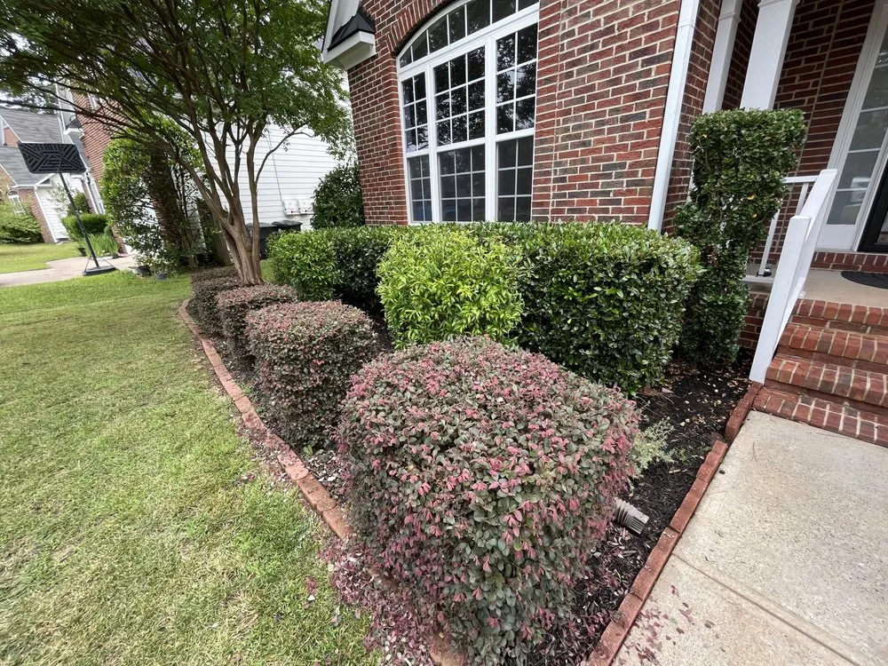 Custom lawn mowing service for year-round maintenance across Knightdale, NC - Earthworks Landscaping