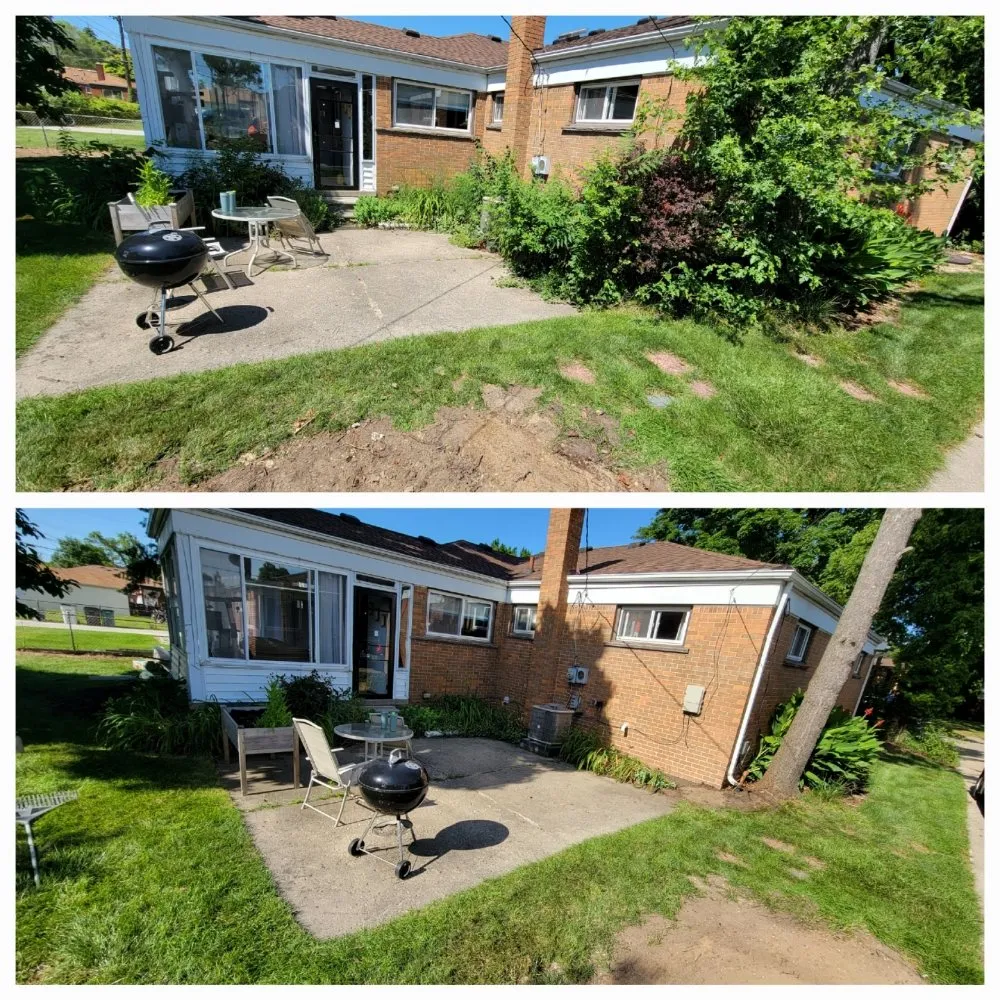 Local landscape installation in Lake Orion, MI by Earthworks Outdoor Services