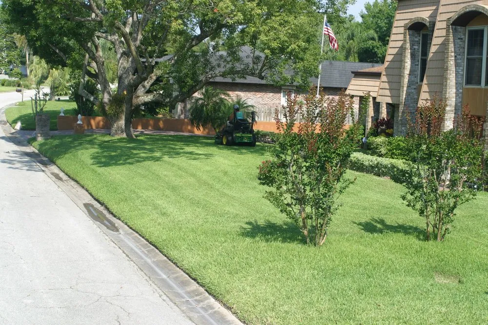 Affordable lawn mowing service for outdoor upgrades in Daytona Beach, FL by Earthworms Lawn Landscape And Pest Control