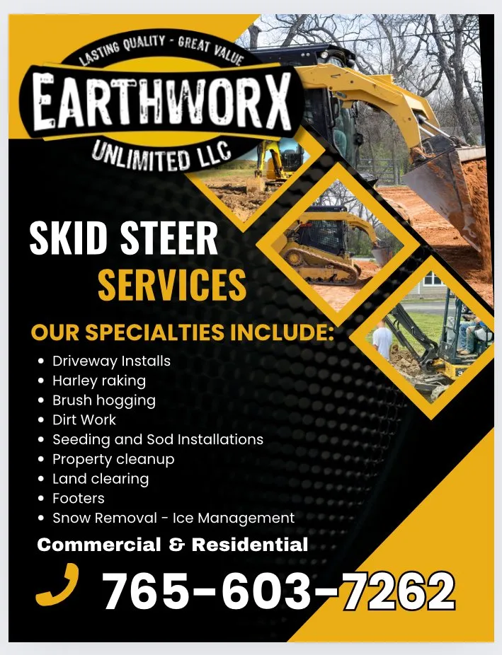 Custom lawn care service in Fairmount, IN by Earthworx Unlimited