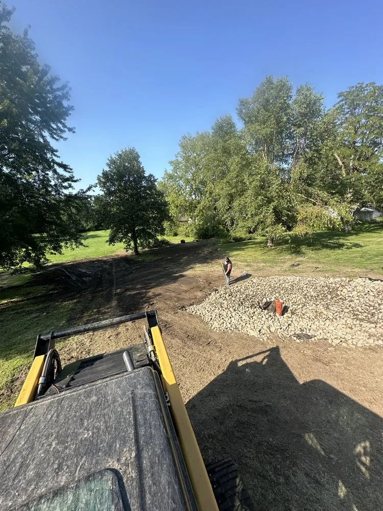 Expert lawn mowing service for residential properties in Des Moines, IA by Earthworx Unlimited Landscape