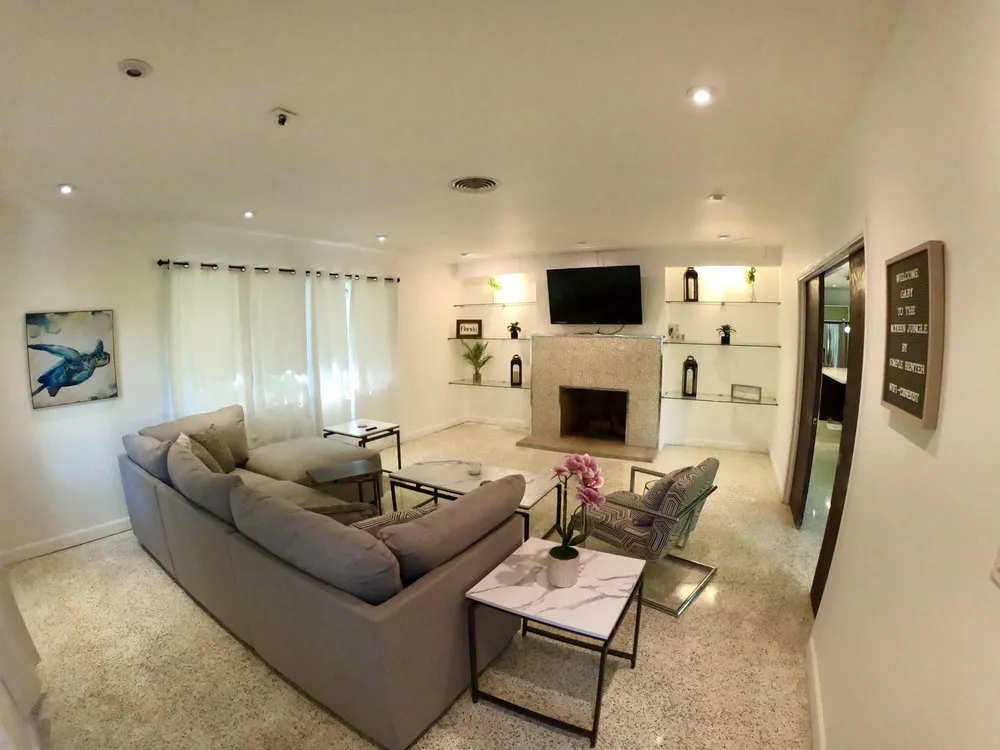 Custom outdoor landscaping in Miami, FL by Ease Advantage