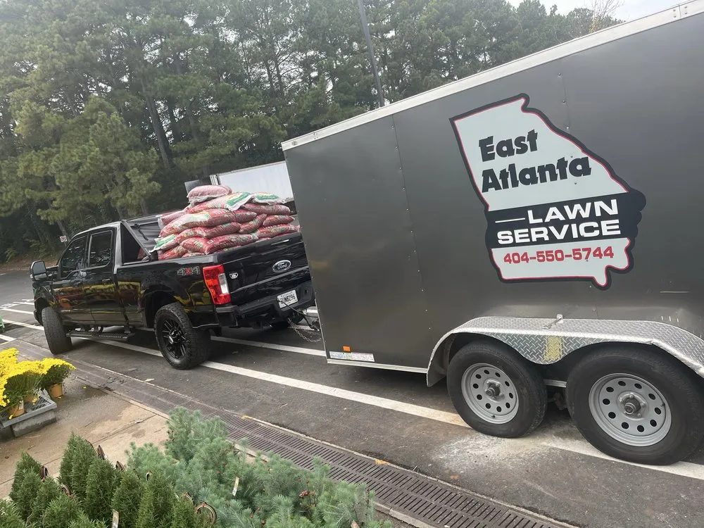 Top-rated garden landscaping with custom design in Stone Mountain, GA by East Atlanta Lawn Service