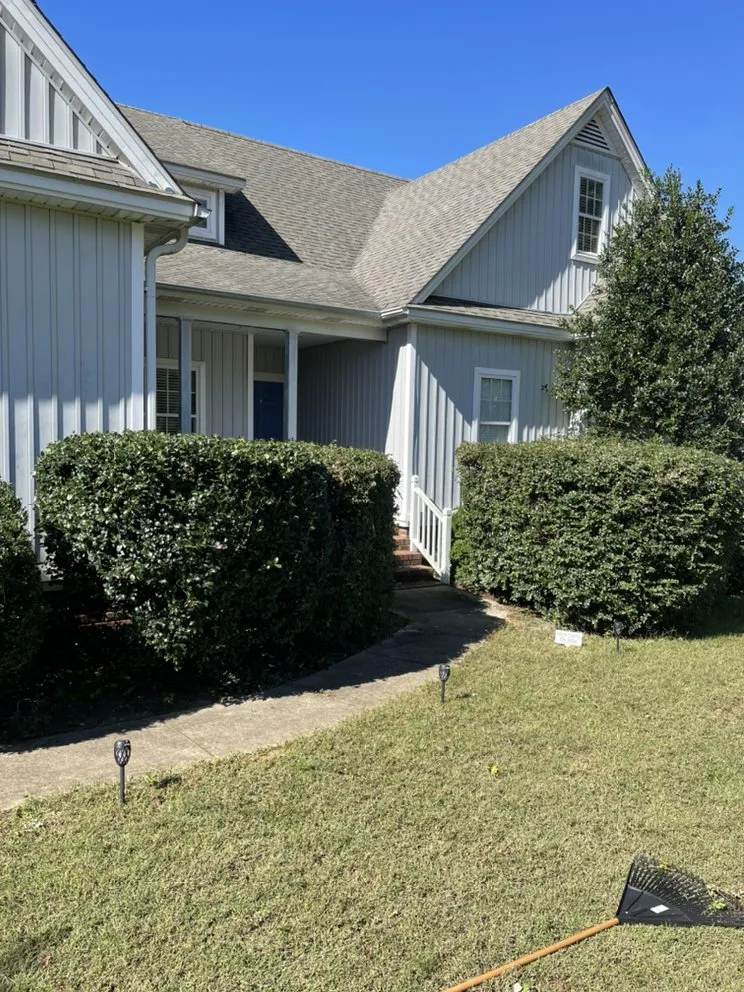 Custom landscape design for year-round maintenance in Winterville, NC by East Coast Cutz & Construction