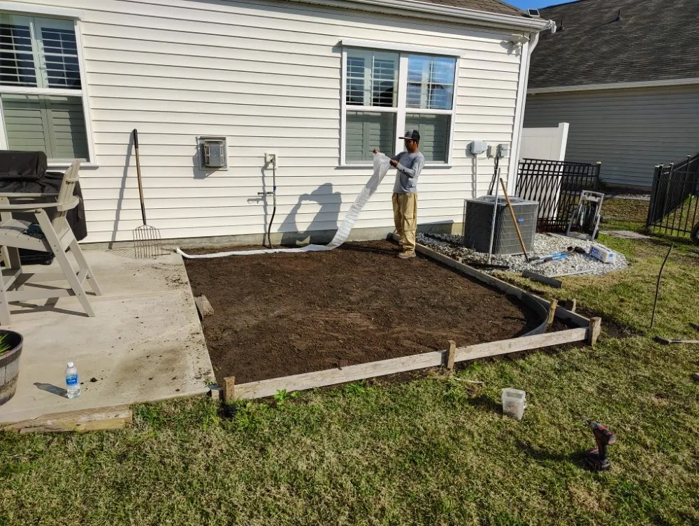 Professional residential landscaping for beautiful yards across Atkinson, NC - East Coast Landscapes and Concrete