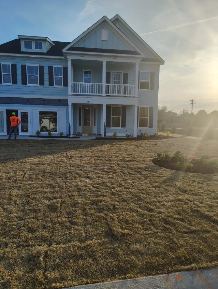 Custom landscape installation for outdoor upgrades in Atkinson, NC by East Coast Landscapes and Concrete