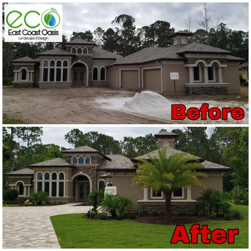 Expert landscaping services in PT ORANGE, FL by East Coast Oasis Landscape and Design