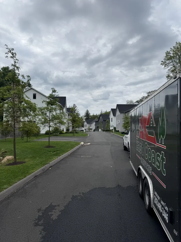 Expert landscape installation in New Milford, CT by East Coast Services